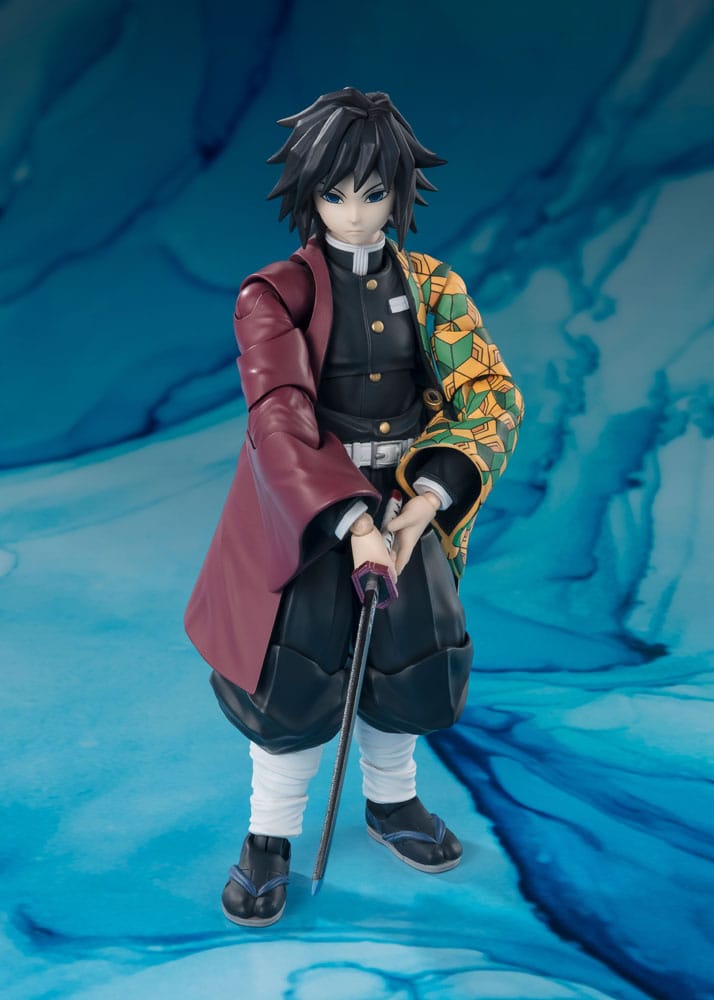 Tamashii Nations Tamashii Nations S.H. Figuarts Giyu Tomioka – Demon Slayer Action Figure 15cm by LAB7 Malta, Europe