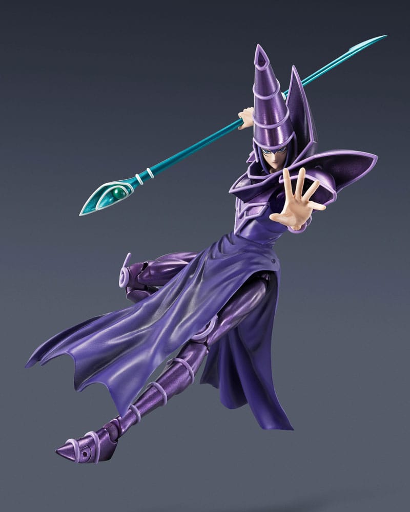 Tamashii Nations Yu - Gi - Oh! Dark Magician S.H.MonsterArts Figure by LAB7 Malta, Europe