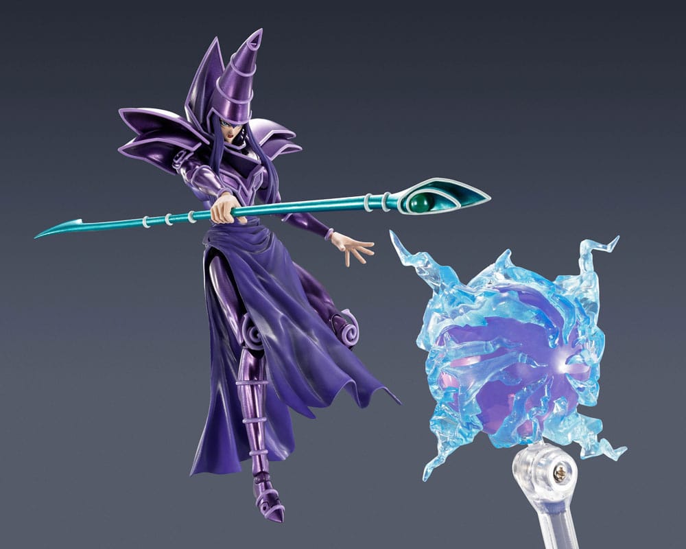 Tamashii Nations Yu - Gi - Oh! Dark Magician S.H.MonsterArts Figure by LAB7 Malta, Europe
