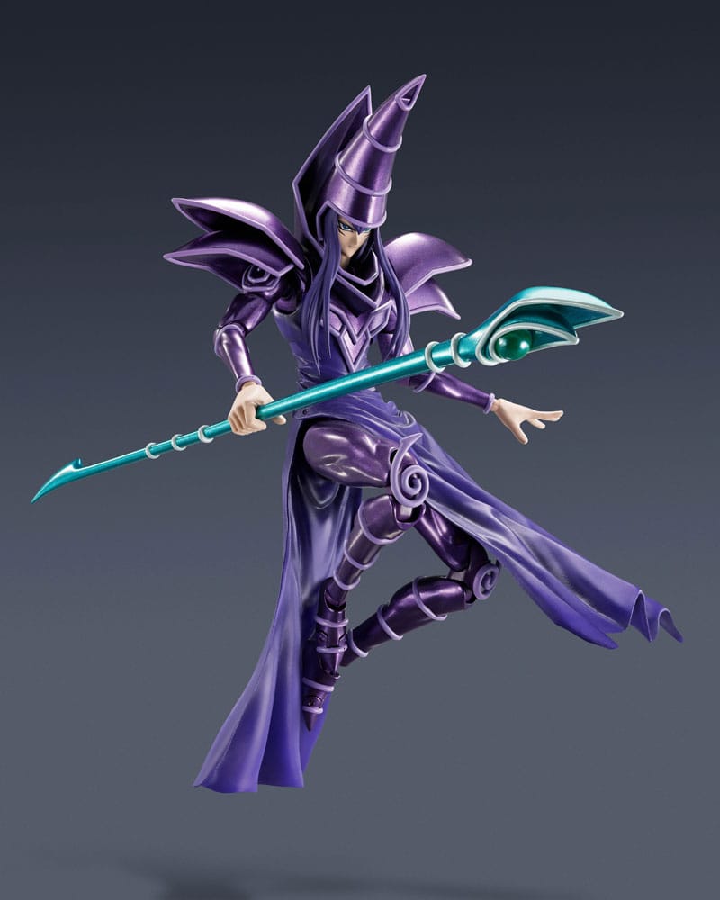 Tamashii Nations Yu - Gi - Oh! Dark Magician S.H.MonsterArts Figure by LAB7 Malta, Europe