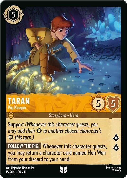 Ravensburger Taran - Pig Keeper (15/204) (Whispers in the Well) by LAB7 Malta, Europe
