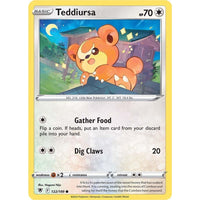 The Pokemon Company Teddiursa (122/189) (SWSH10: Astral Radiance) by LAB7 Malta, Europe