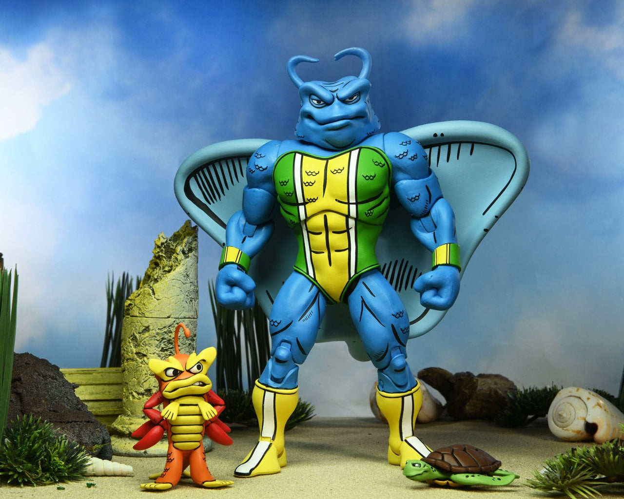 NECA Teenage Mutant Ninja Turtles (Archie Comics) Action Figure Man Ray 18 cm by LAB7 Malta, Europe