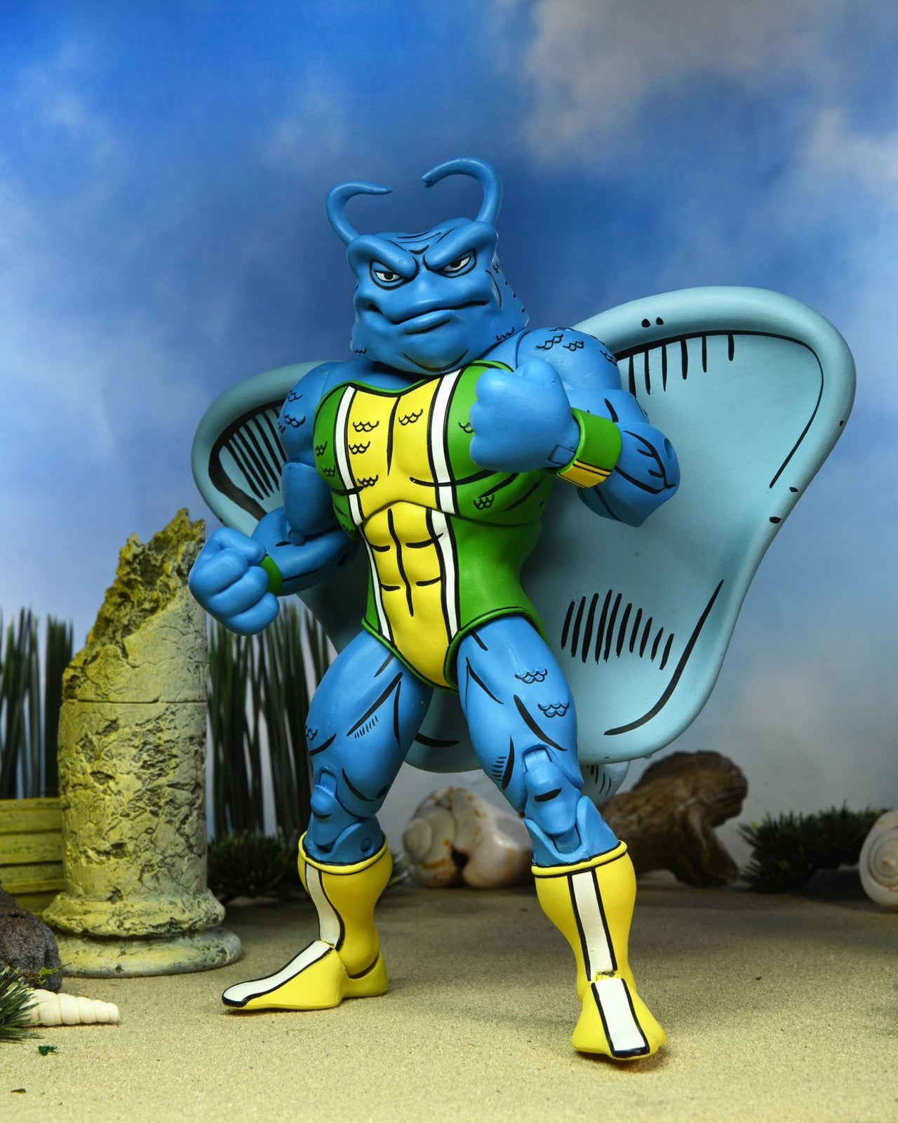 NECA Teenage Mutant Ninja Turtles (Archie Comics) Action Figure Man Ray 18 cm by LAB7 Malta, Europe