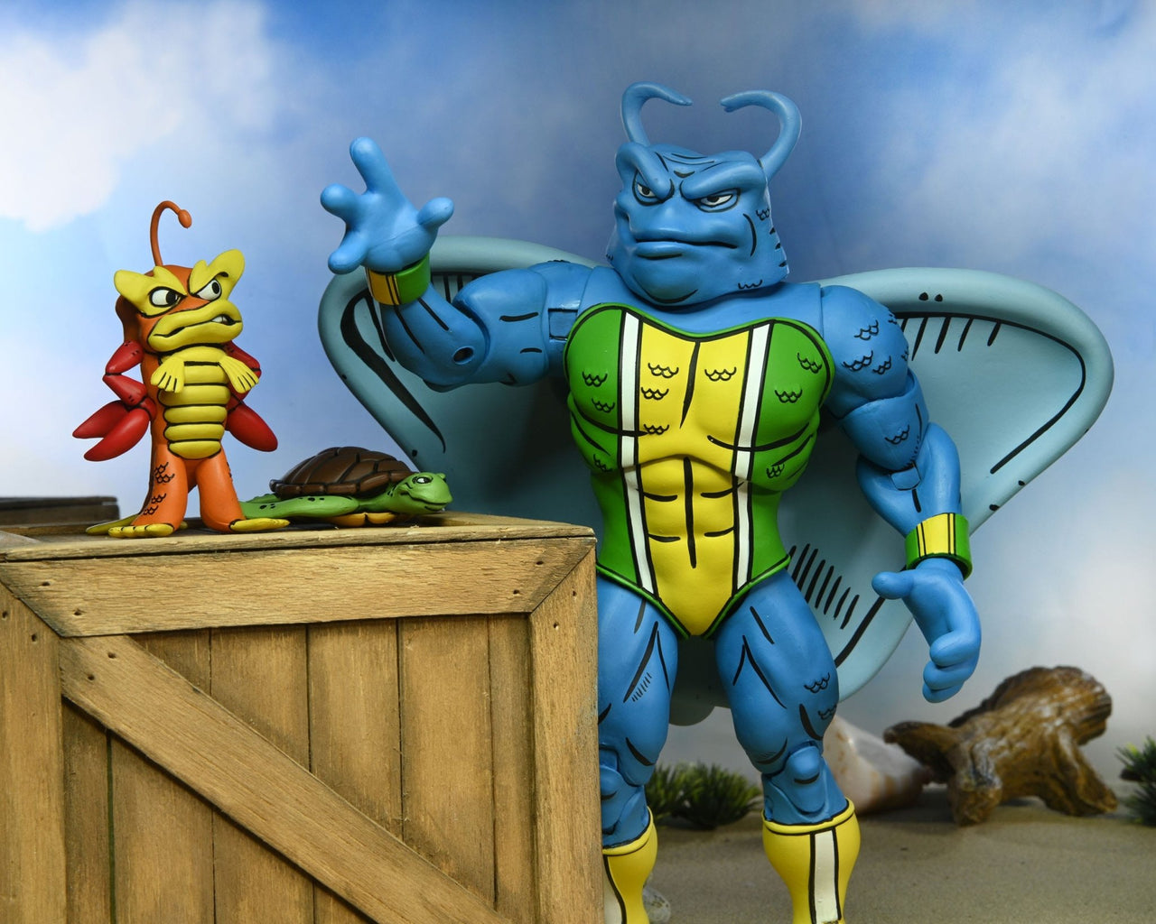 NECA Teenage Mutant Ninja Turtles (Archie Comics) Action Figure Man Ray 18 cm by LAB7 Malta, Europe