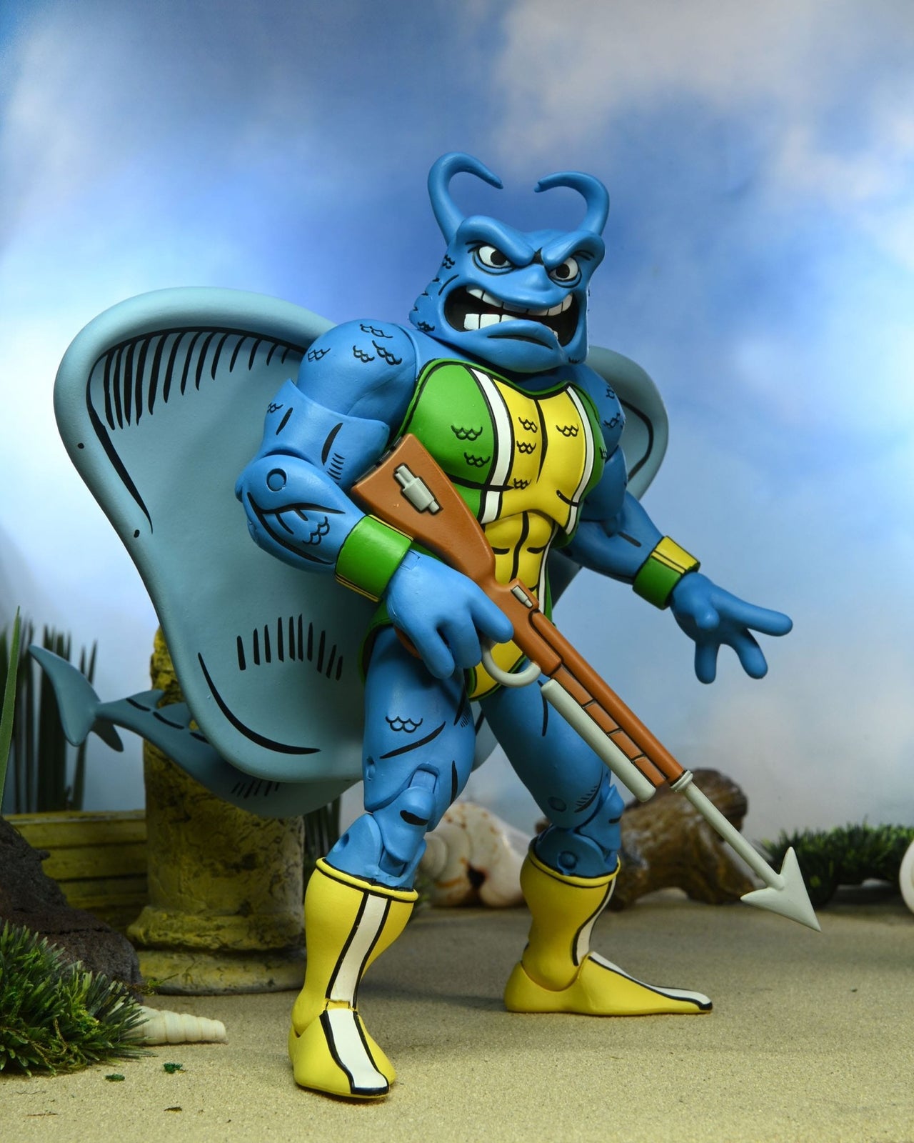 NECA Teenage Mutant Ninja Turtles (Archie Comics) Action Figure Man Ray 18 cm by LAB7 Malta, Europe