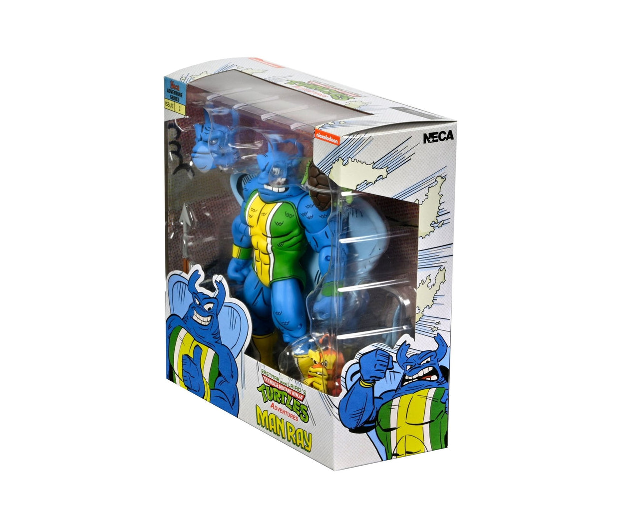 NECA Teenage Mutant Ninja Turtles (Archie Comics) Action Figure Man Ray 18 cm by LAB7 Malta, Europe