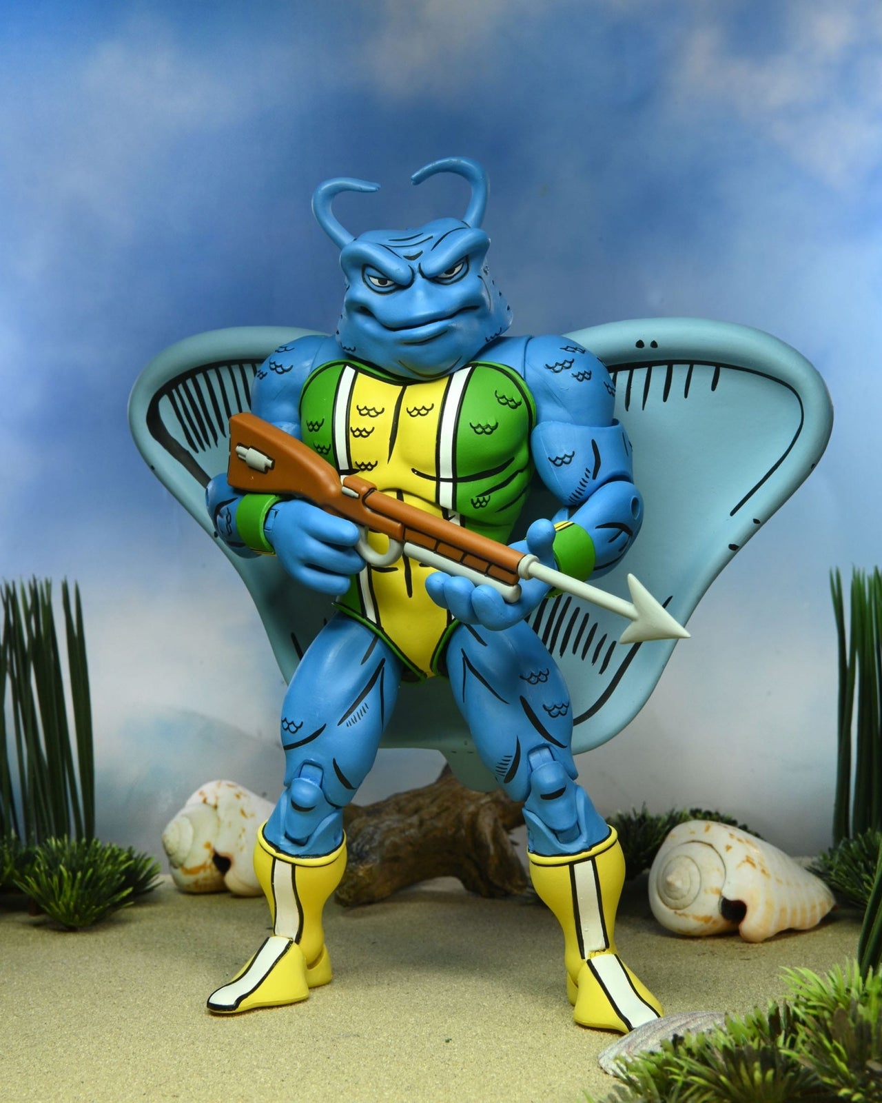 NECA Teenage Mutant Ninja Turtles (Archie Comics) Action Figure Man Ray 18 cm by LAB7 Malta, Europe