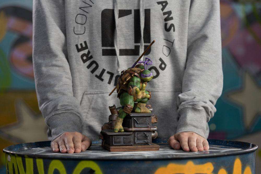 Iron Studios Teenage Mutant Ninja Turtles Art Scale Statue 1/10 Donatello by LAB7 Malta, Europe