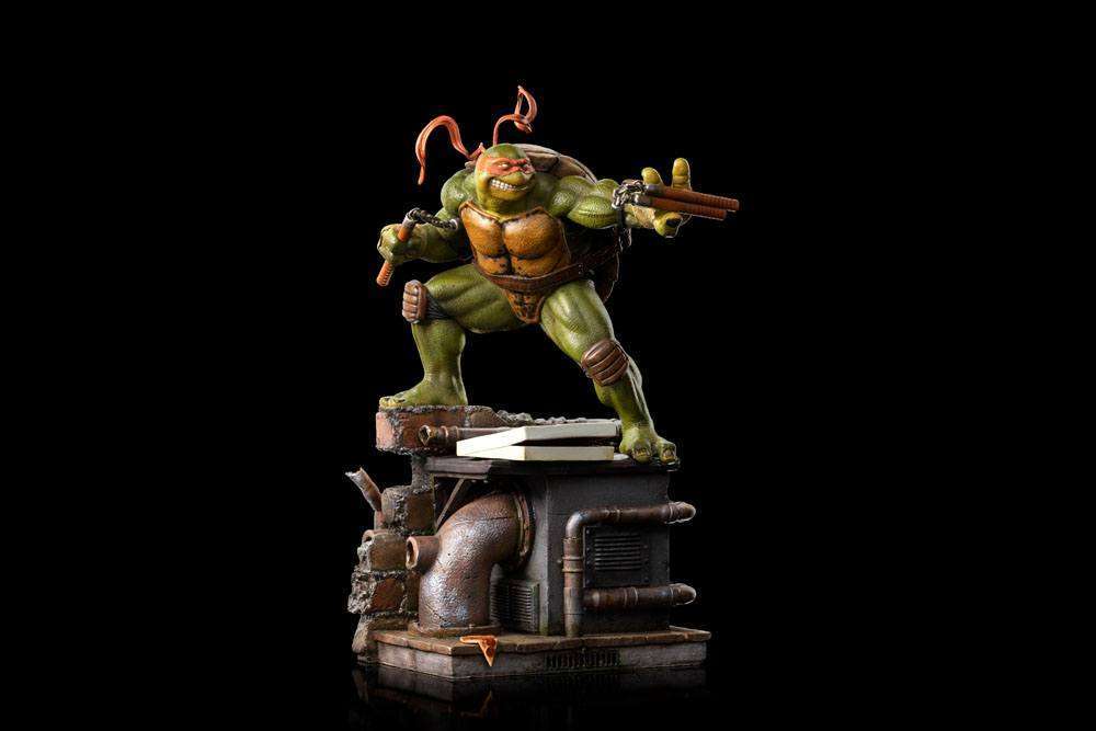 Iron Studios Teenage Mutant Ninja Turtles Art Scale Statue 1/10 Michelangelo by LAB7 Malta, Europe
