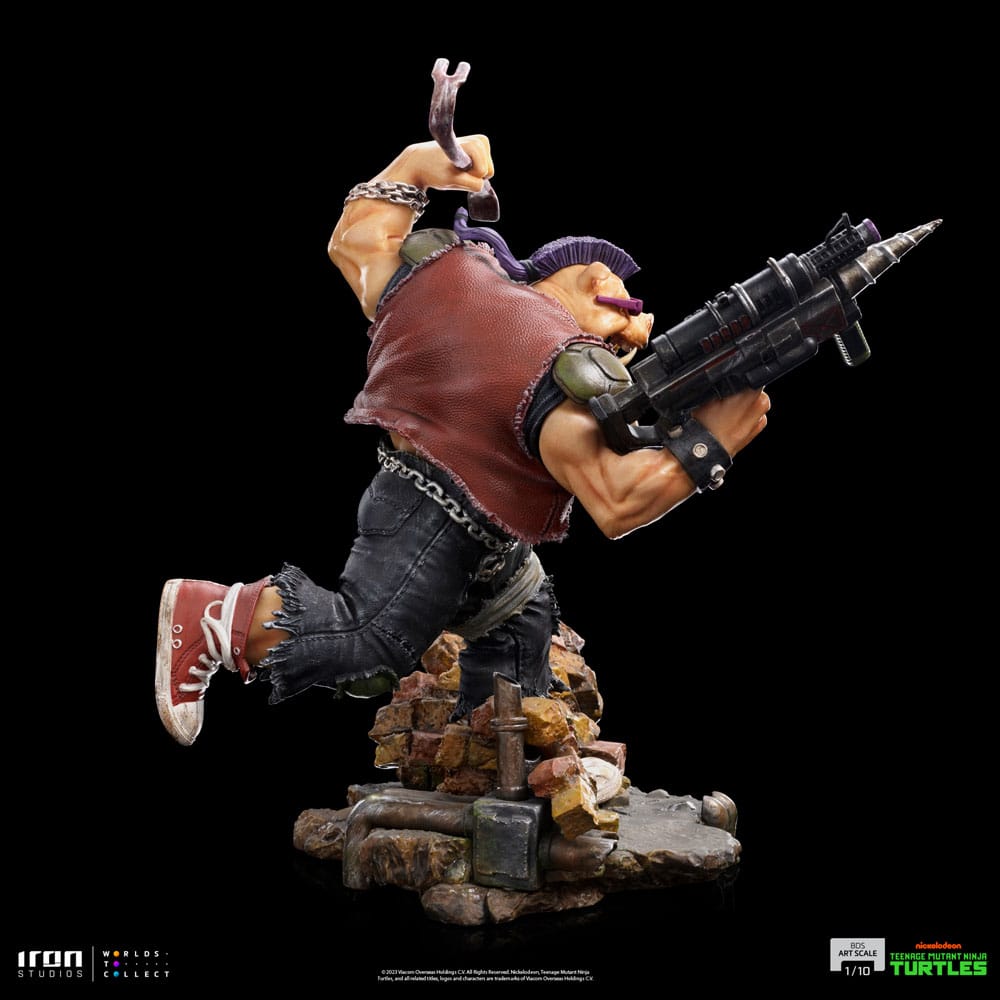 Iron Studios Teenage Mutant Ninja Turtles BDS Art Scale Statue 1/10 Bebop by LAB7 Malta, Europe