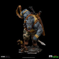 Iron Studios Teenage Mutant Ninja Turtles BDS Art Scale Statue 1/10 Rocksteady by LAB7 Malta, Europe