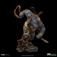 Iron Studios Teenage Mutant Ninja Turtles BDS Art Scale Statue 1/10 Rocksteady by LAB7 Malta, Europe