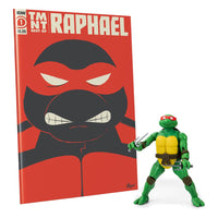 The Loyal Subjects Teenage Mutant Ninja Turtles BST AXN x IDW Action Figure & Comic Book Raphael Exclusive 13 cm by LAB7 Malta, Europe