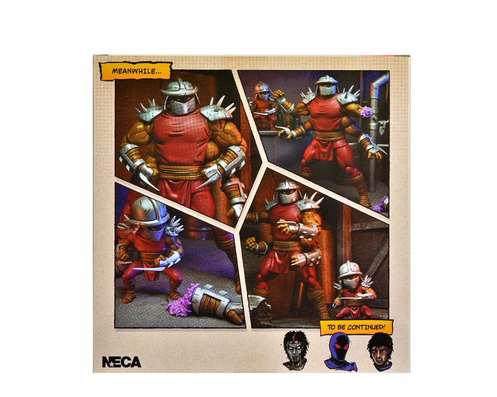 Teenage Mutant Ninja Turtles (Mirage Comics) Action Figure Shredder Clone & Mini Shredder (Deluxe) 18 cm by LAB7 Malta Europe
