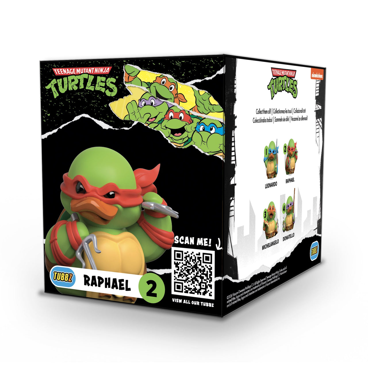 TUBBZ Teenage Mutant Ninja Turtles Raphael Tubbz Boxed Edition Figure by LAB7 Malta, Europe