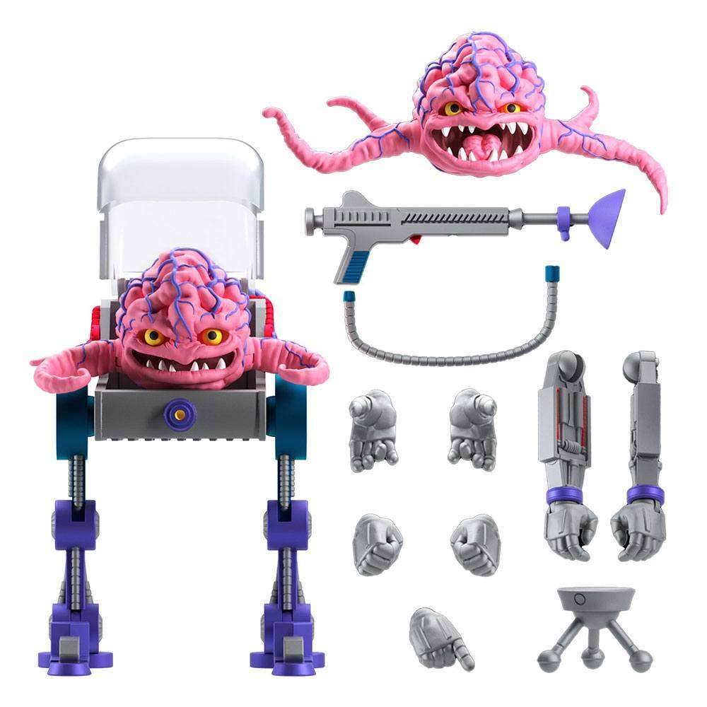 Super7 Teenage Mutant Ninja Turtles Ultimates Action Figure Krang 18 cm by LAB7 Malta, Europe