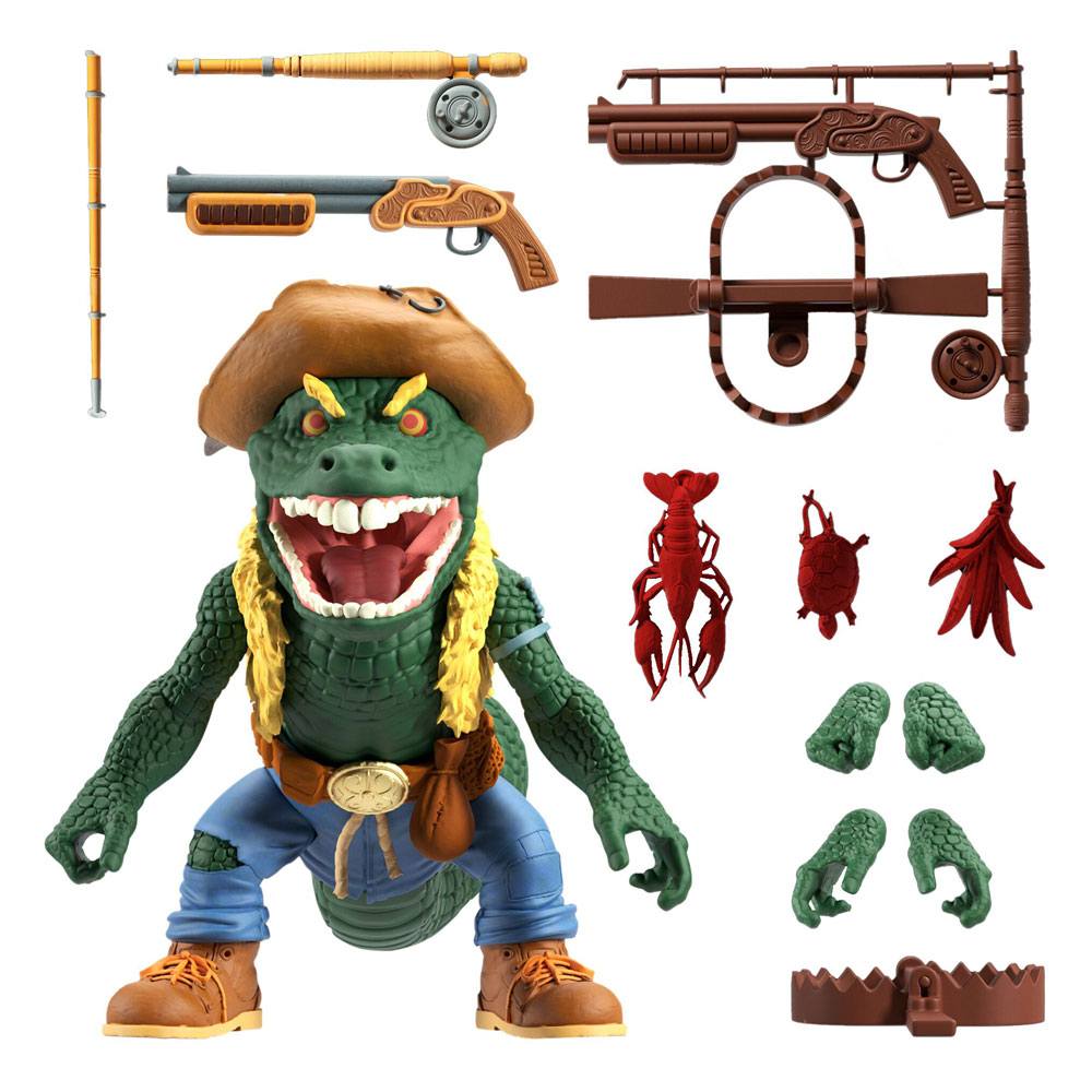 Super7 Teenage Mutant Ninja Turtles Ultimates Action Figure Leatherhead by LAB7 Malta, Europe