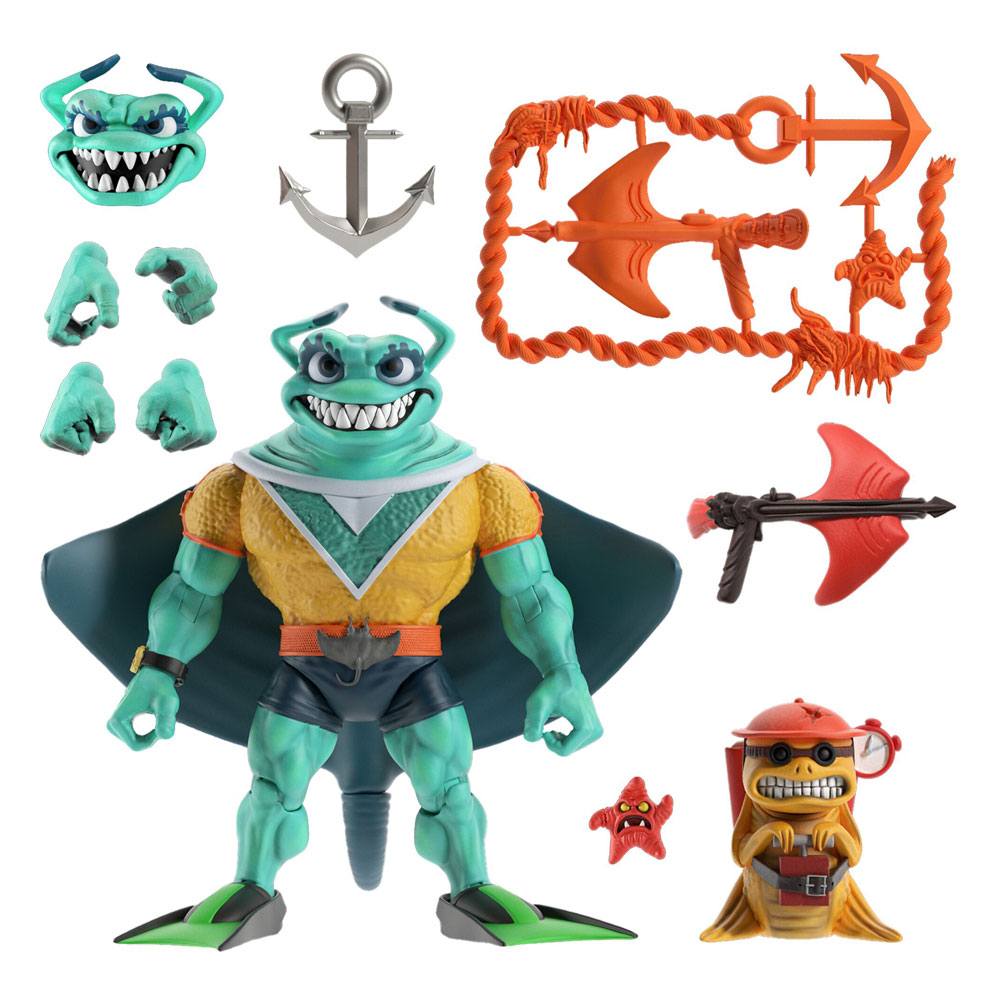 Super7 Teenage Mutant Ninja Turtles Ultimates Action Figure Ray Fillet by LAB7 Malta, Europe