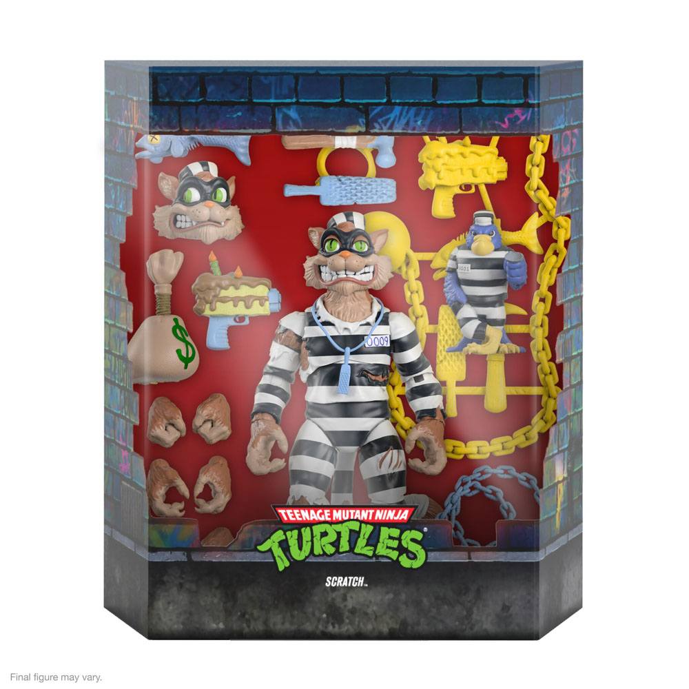 Super7 Teenage Mutant Ninja Turtles Ultimates Action Figure Scratch by LAB7 Malta, Europe