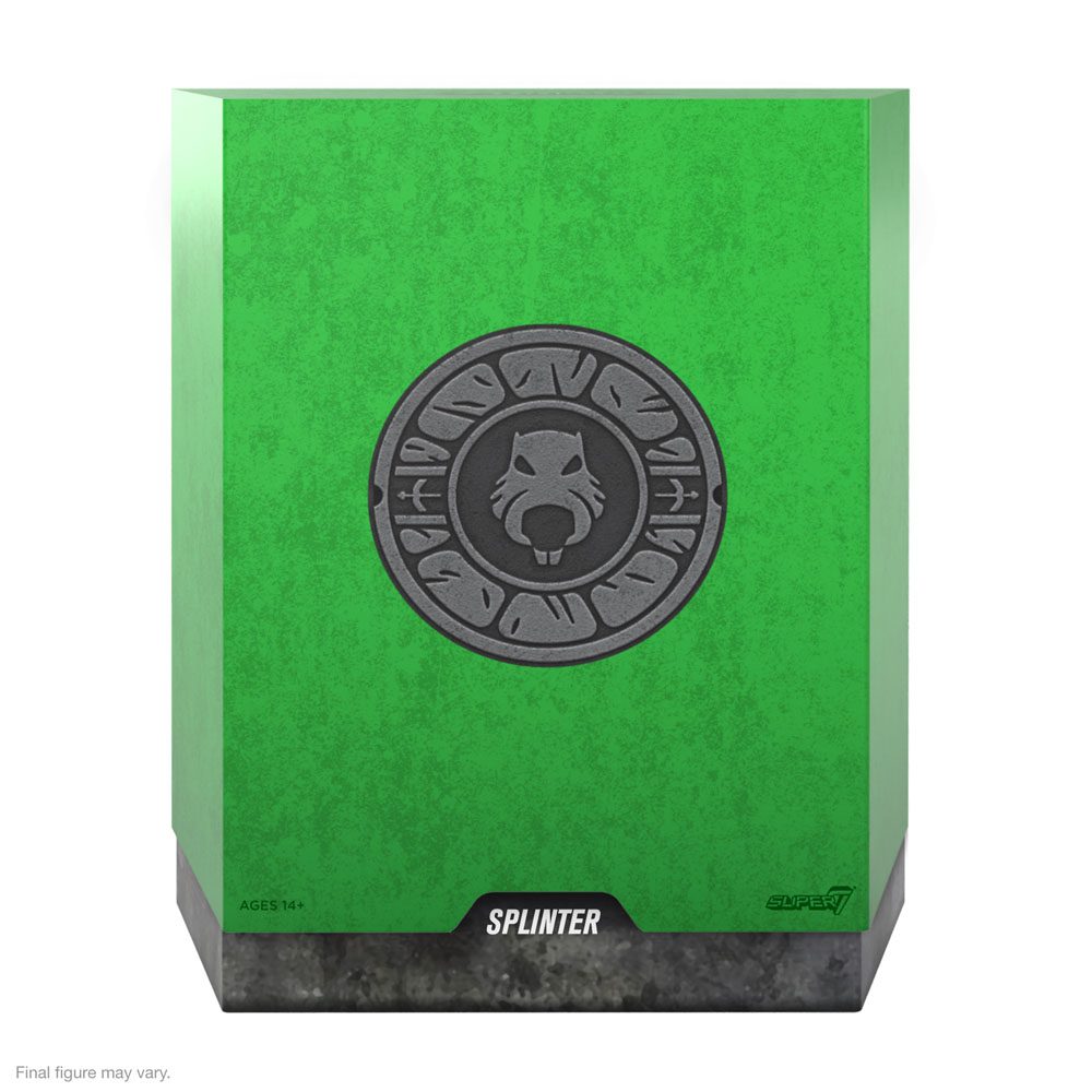 Super7 Teenage Mutant Ninja Turtles Ultimates Action Figure Splinter (Flocked) 18 cm by LAB7 Malta, Europe