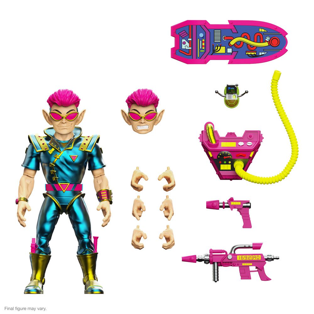 Super7 Teenage Mutant Ninja Turtles Ultimates Action Figure Zak, The Neutrino by LAB7 Malta, Europe