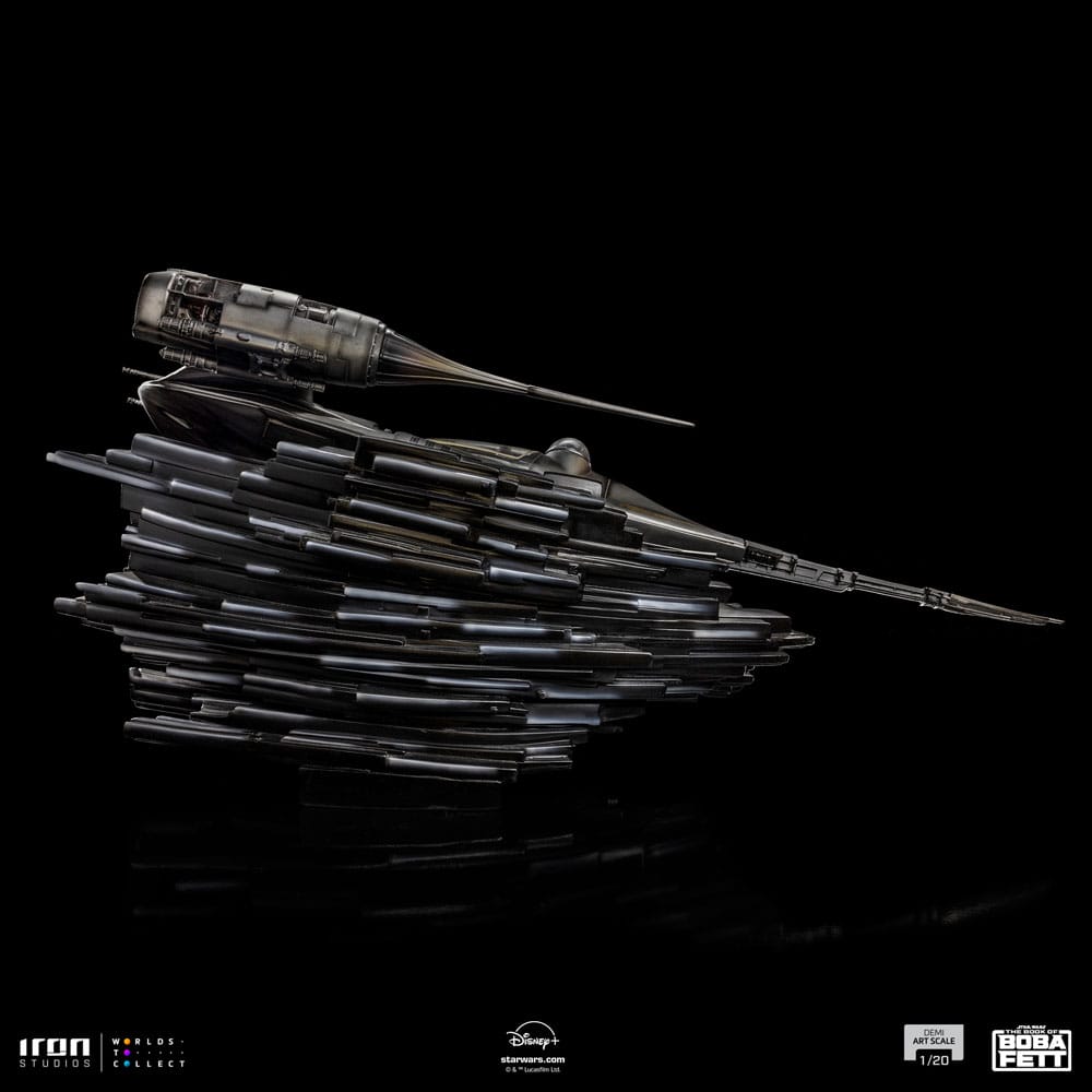 Iron Studios The Book of Boba Fett Demi Art Scale Statue 1/20 Mando's N - 1 Starfighter by LAB7 Malta, Europe