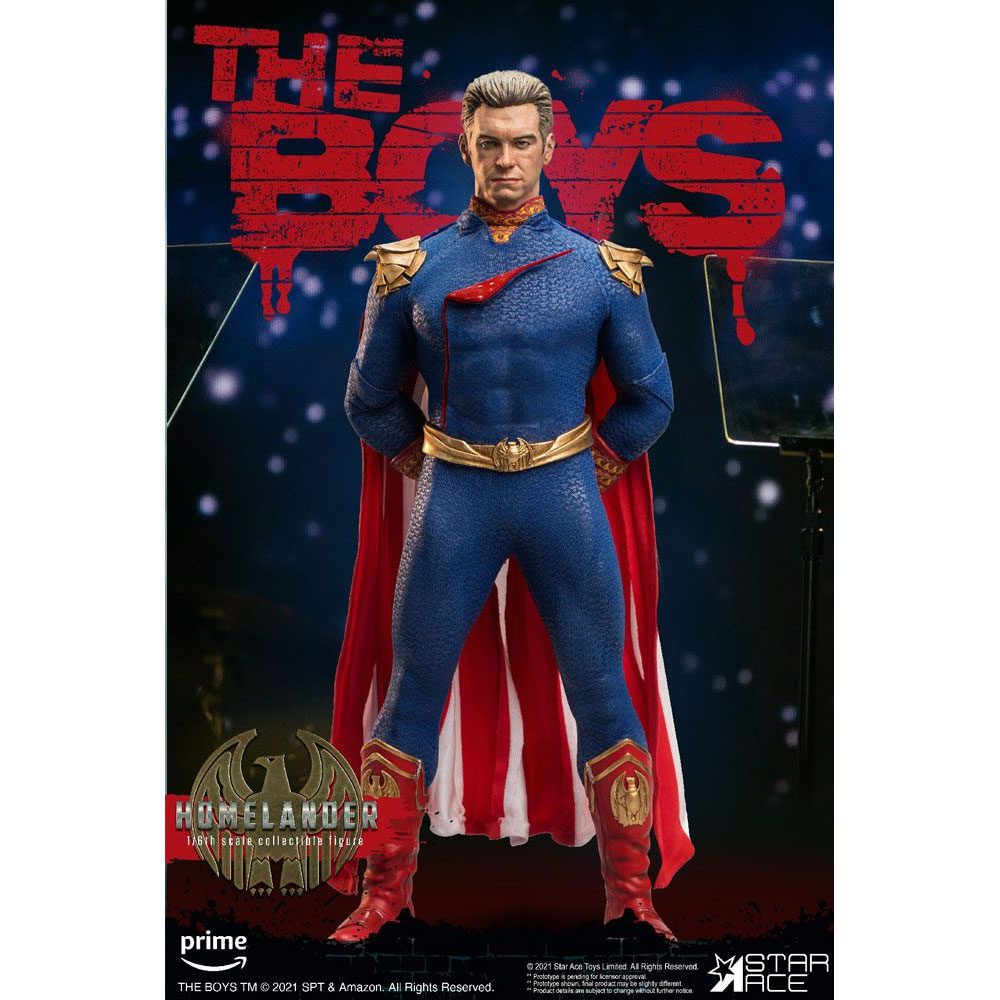 LAB7 The Boys Action Figure 1/6 Homelander (Deluxe Version) 30 cm by LAB7 Malta, Europe