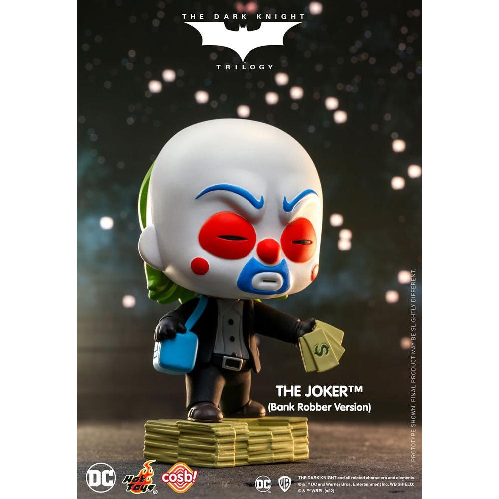 Hot Toys The Dark Knight Trilogy Cosbi Mini Figure The Joker (Bank Robber) 8 cm by LAB7 Malta, Europe