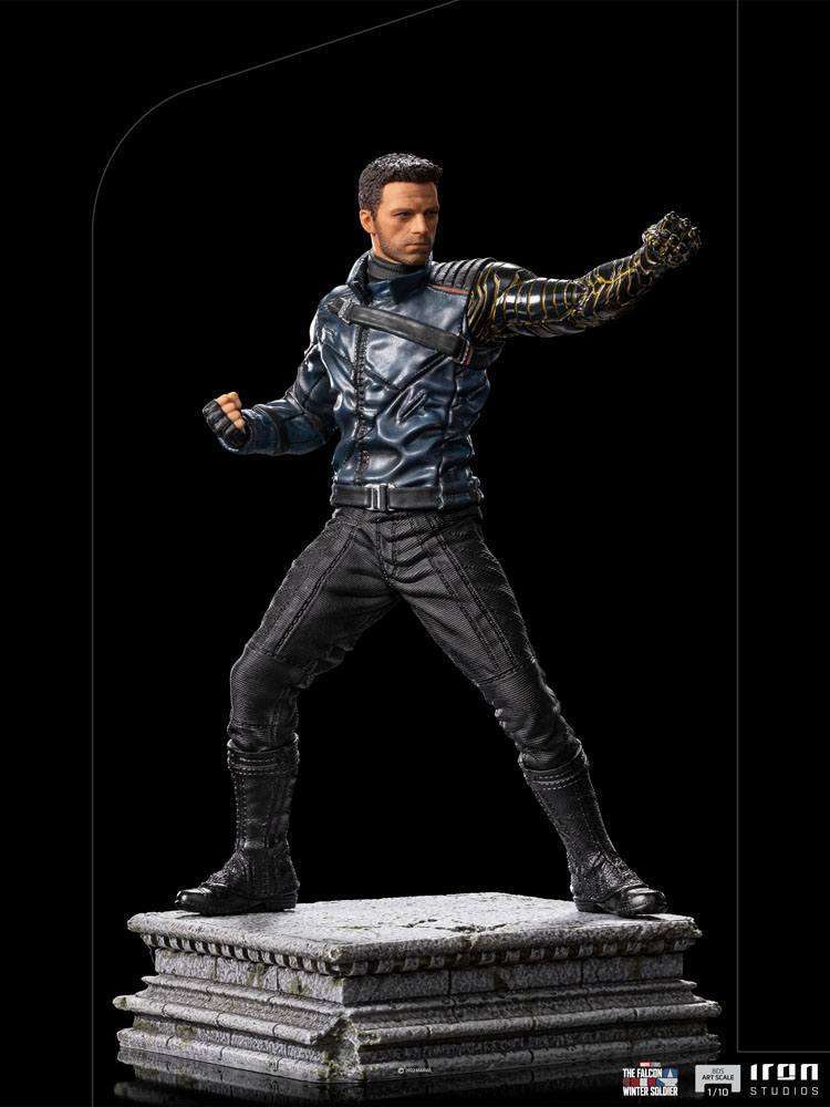 Iron Studios The Falcon and The Winter Soldier BDS Art Scale Statue 1/10 Bucky Barnes 22 cm by LAB7 Malta, Europe