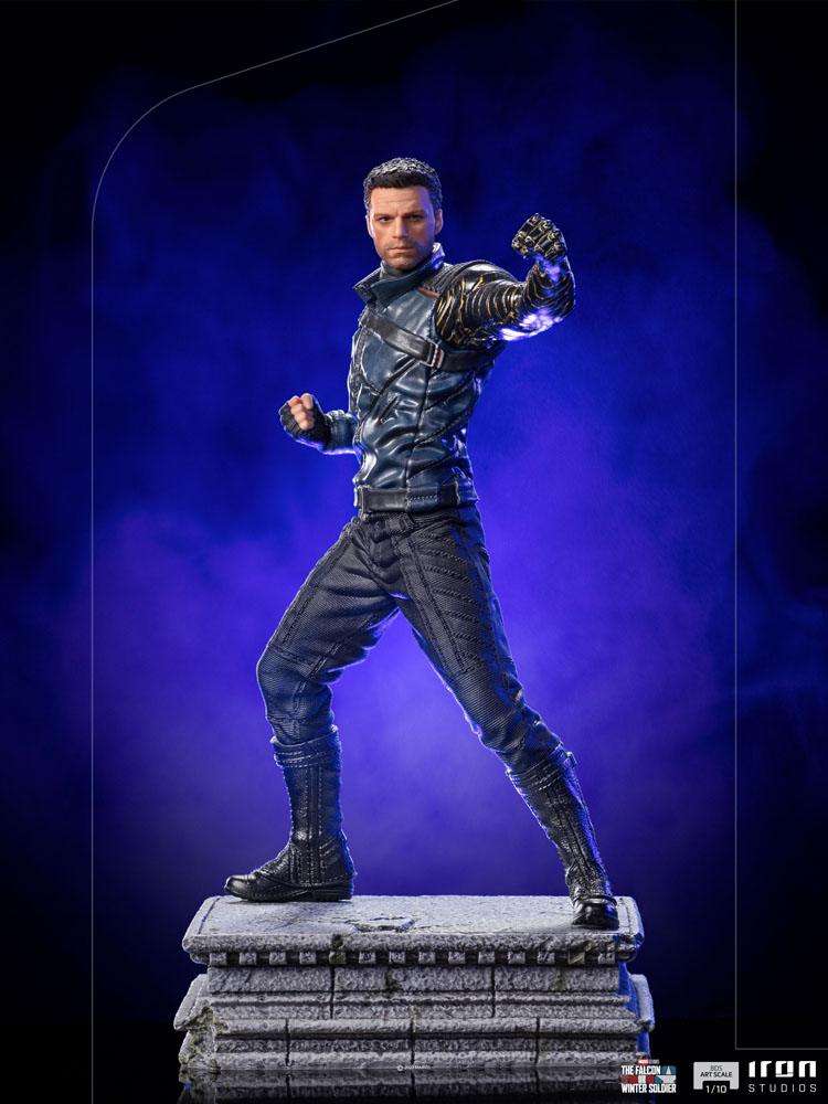 Iron Studios The Falcon and The Winter Soldier BDS Art Scale Statue 1/10 Bucky Barnes 22 cm by LAB7 Malta, Europe