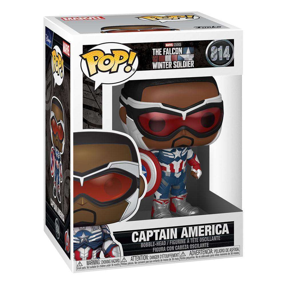 Funko The Falcon and the Winter Soldier - Captain America Funko Pop! Vinyl Figure by LAB7 Malta, Europe