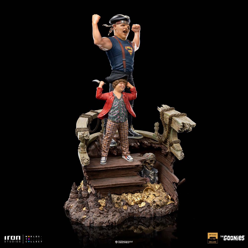 Iron Studios The Goonies Deluxe Art Scale Statue 1/10 Sloth and Chunk 30 cm by LAB7 Malta, Europe
