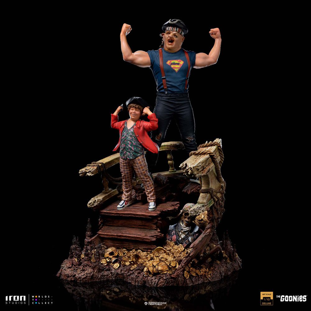 Iron Studios The Goonies Deluxe Art Scale Statue 1/10 Sloth and Chunk 30 cm by LAB7 Malta, Europe