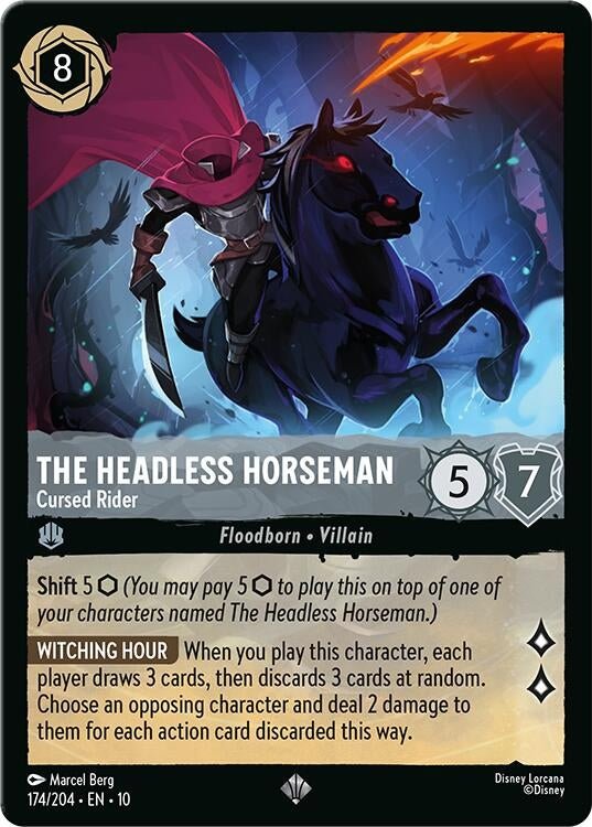 Ravensburger The Headless Horseman - Cursed Rider (174/204) (Whispers in the Well) by LAB7 Malta, Europe