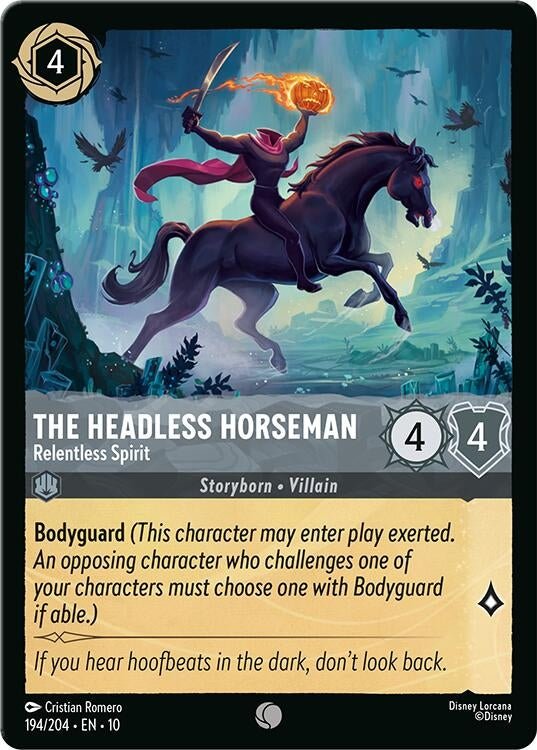Ravensburger The Headless Horseman - Relentless Spirit (194/204) (Whispers in the Well) by LAB7 Malta, Europe