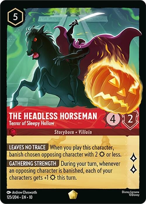 Ravensburger The Headless Horseman - Terror of Sleepy Hollow (125/204) (Whispers in the Well) by LAB7 Malta, Europe