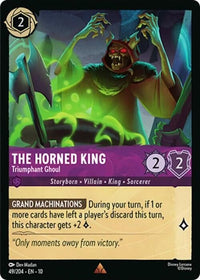 Ravensburger The Horned King - Triumphant Ghoul (49/204) (Whispers in the Well) by LAB7 Malta, Europe
