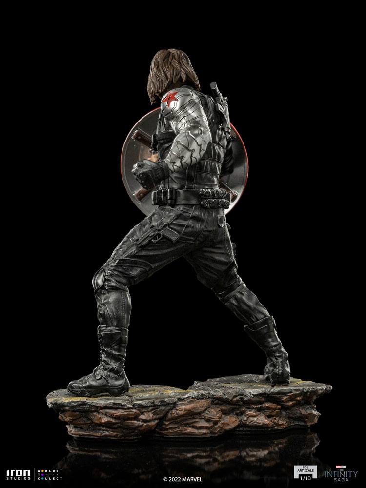 Iron Studios The Infinity Saga BDS Art Scale Statue 1/10 Winter Soldier 20 cm by LAB7 Malta, Europe
