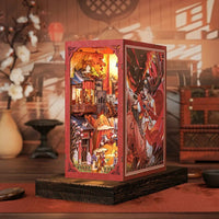 Cutebee The Legend Of Mulan Book Nook DIY Kit With LED Light by LAB7 Malta, Europe
