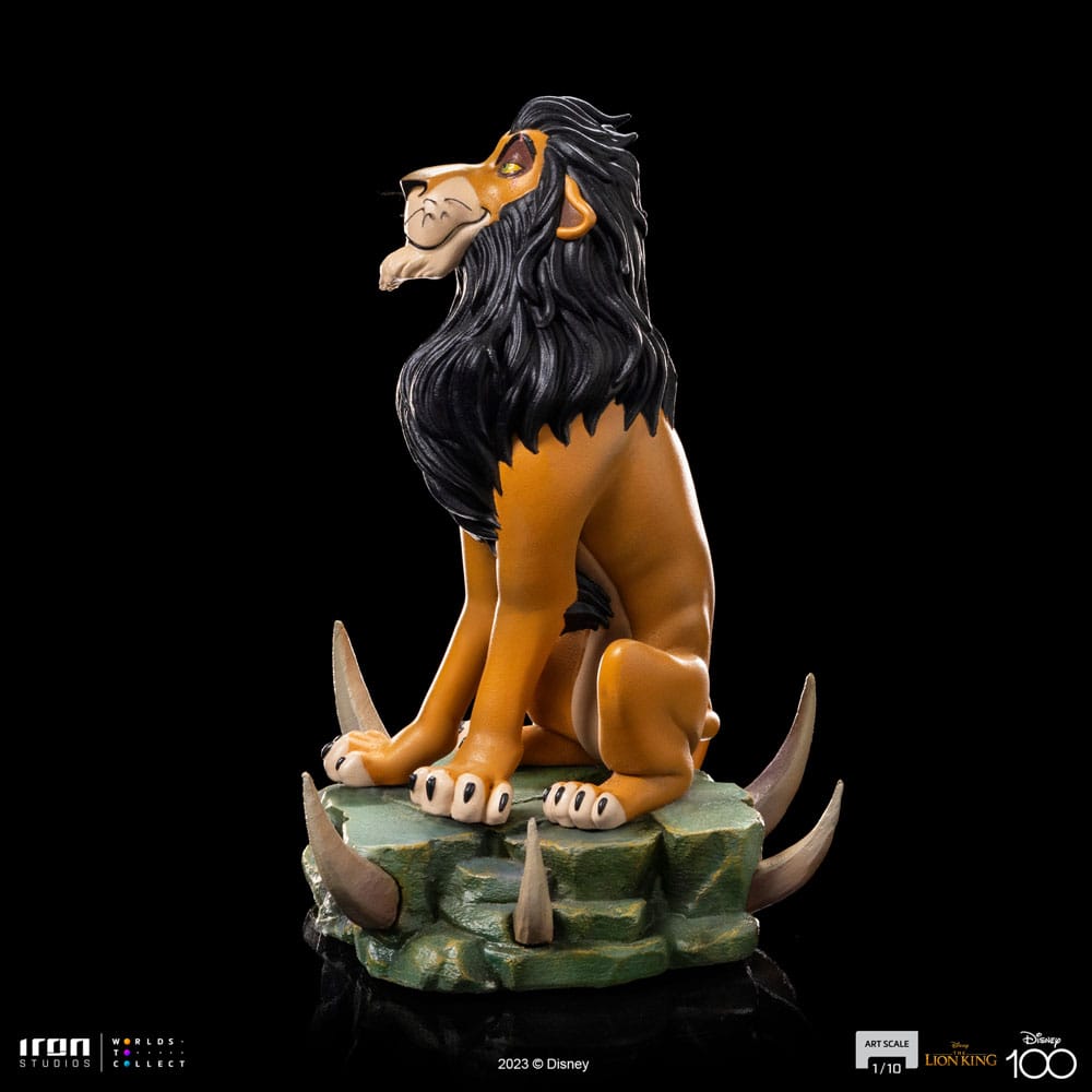 Iron Studios The Lion King Art Scale Statue 1/10 Scar Regular 16 cm by LAB7 Malta, Europe