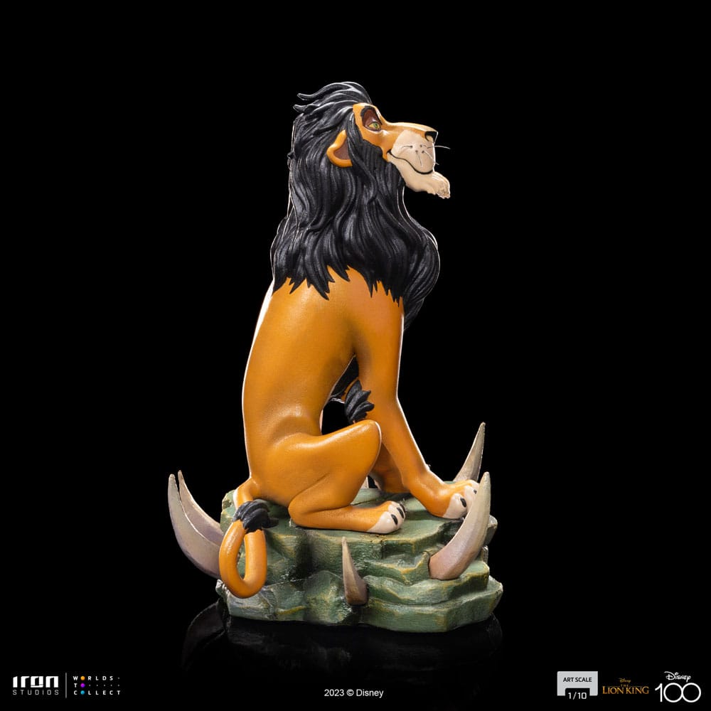 Iron Studios The Lion King Art Scale Statue 1/10 Scar Regular 16 cm by LAB7 Malta, Europe