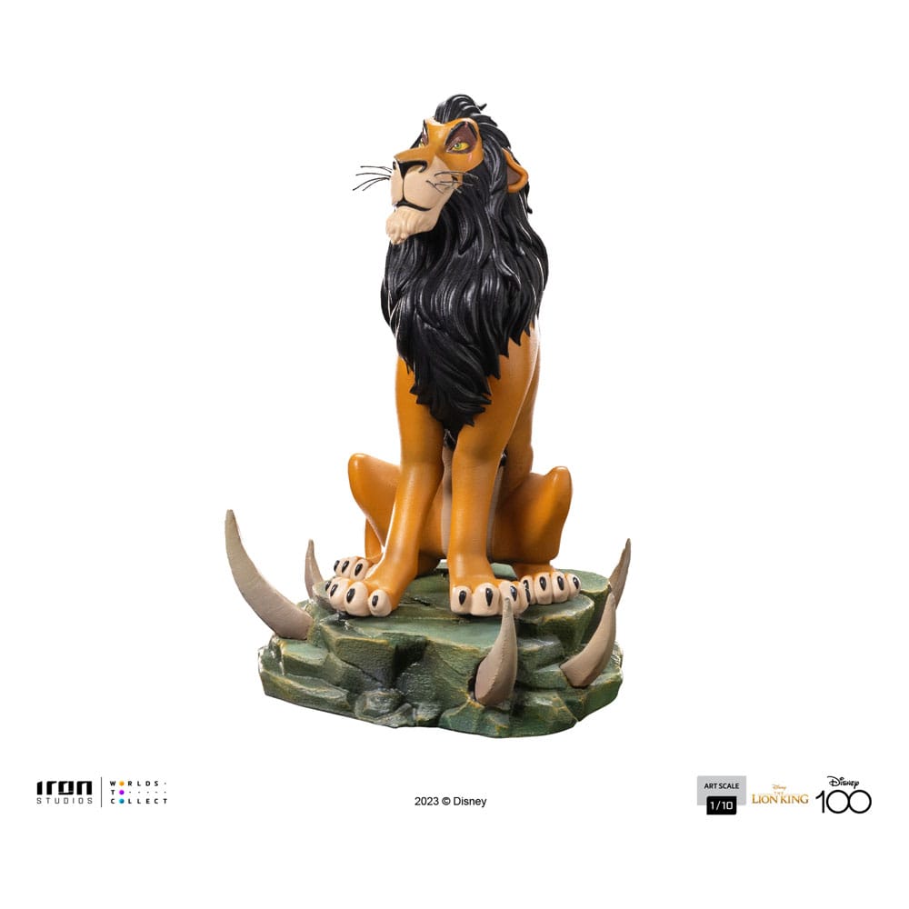 Iron Studios The Lion King Art Scale Statue 1/10 Scar Regular 16 cm by LAB7 Malta, Europe