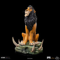 Iron Studios The Lion King Art Scale Statue 1/10 Scar Regular 16 cm by LAB7 Malta, Europe
