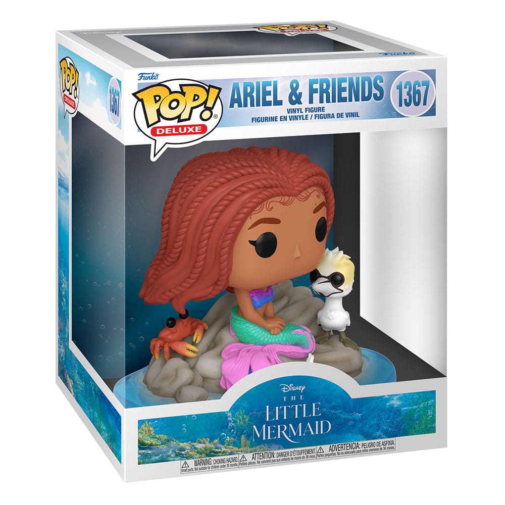 Funko The Little Mermaid POP! Deluxe Vinyl Figure Ariel & Friends 9 cm by LAB7 Malta, Europe