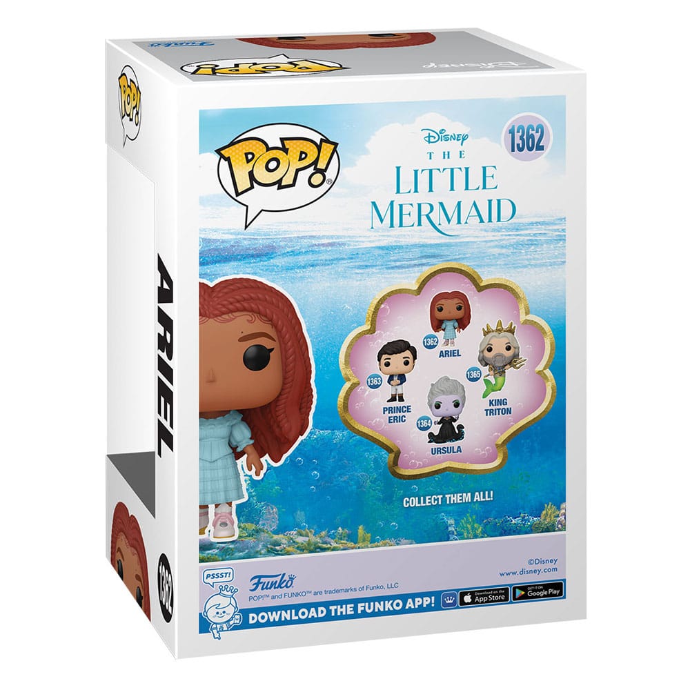 Funko The Little Mermaid POP! Disney Vinyl Figure Ariel 9 cm by LAB7 Malta, Europe