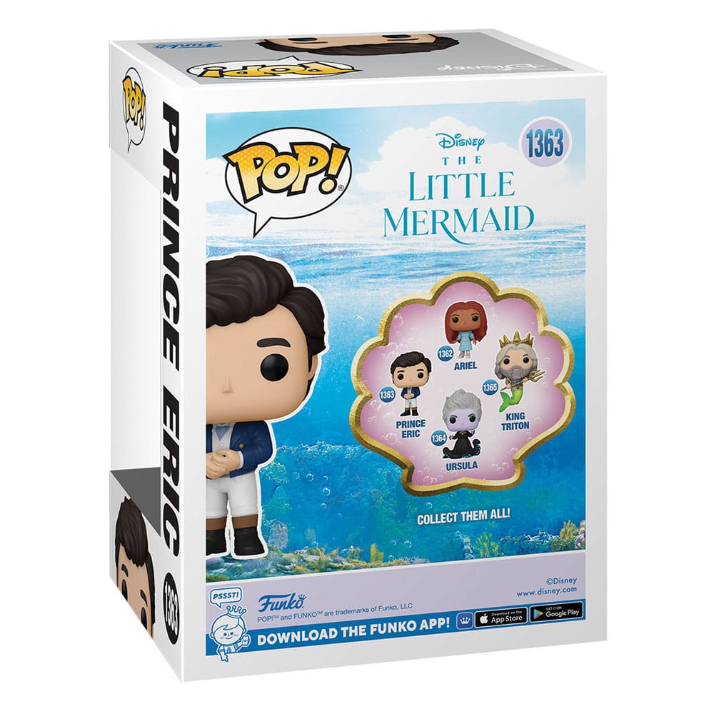 Funko The Little Mermaid POP! Disney Vinyl Figure Prince Eric 9 cm by LAB7 Malta, Europe