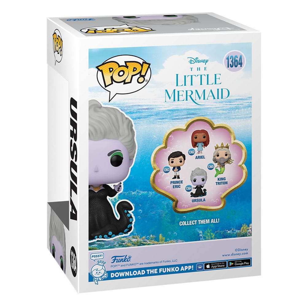 Funko The Little Mermaid POP! Disney Vinyl Figure Ursula 9 cm by LAB7 Malta, Europe