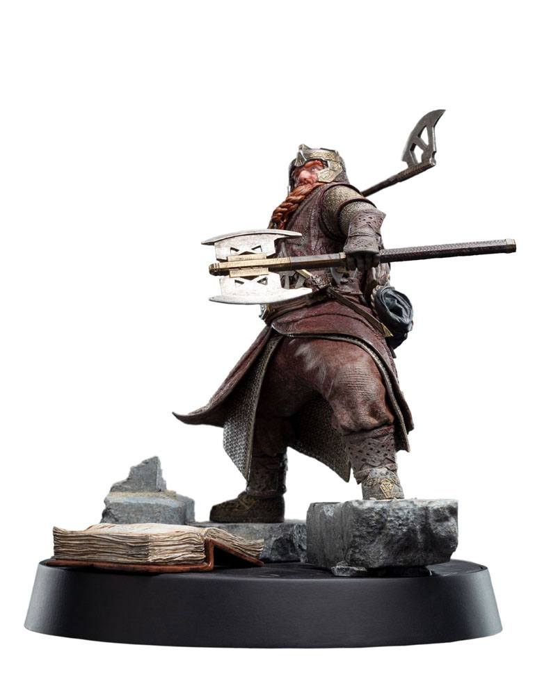 WETA Workshop The Lord of the Rings Figures of Fandom PVC Statue Gimli 19 cm by LAB7 Malta, Europe