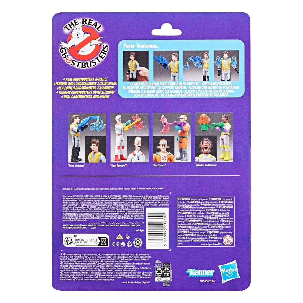 Hasbro The Real Ghostbusters Kenner Classics Action Figure Peter Venkman & Gruesome Twosome Geist by LAB7 Malta, Europe